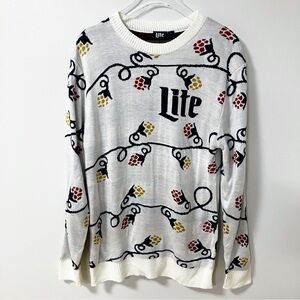 Miller Lite | Christmas Sweater L